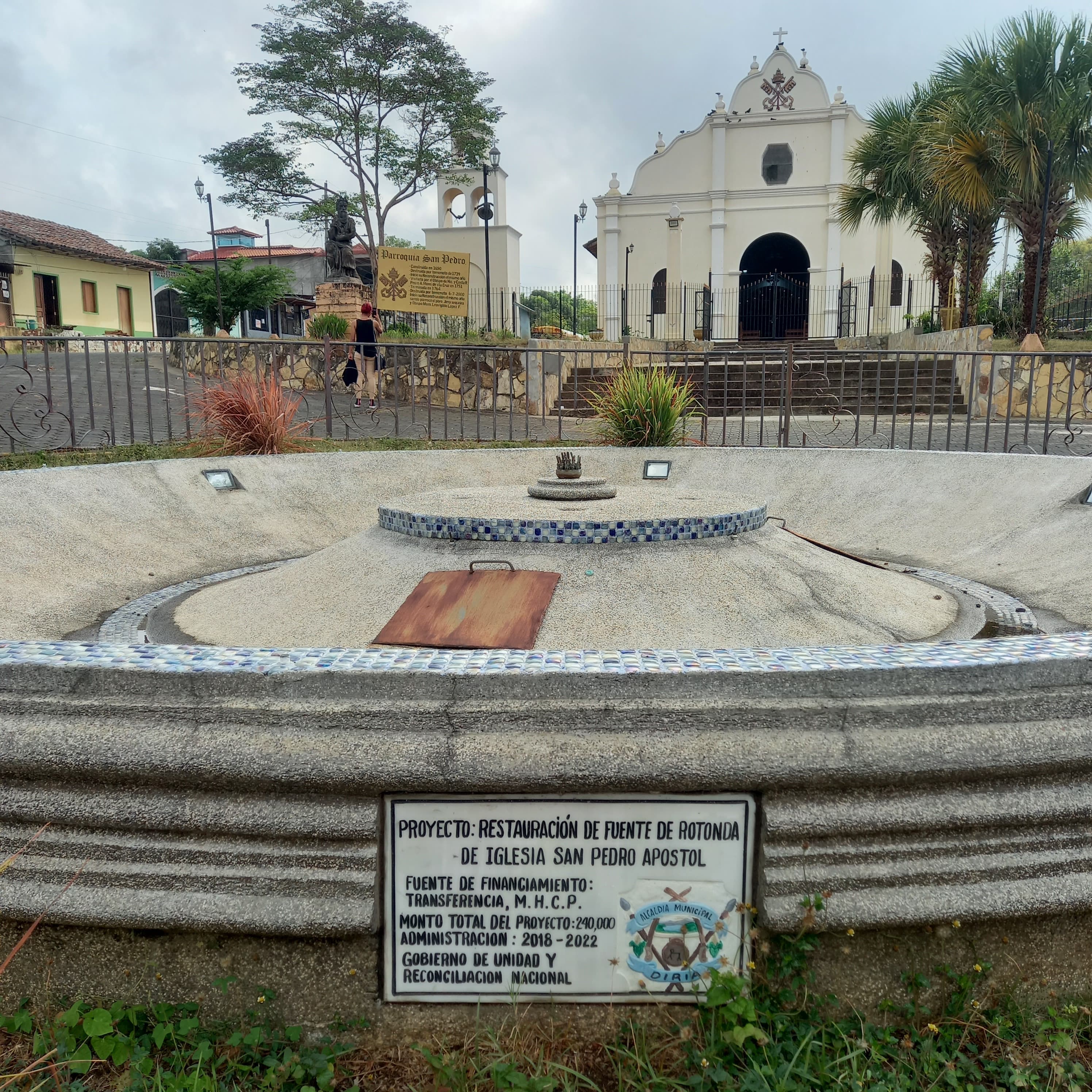 Monumento en el Boquete de Diriá
