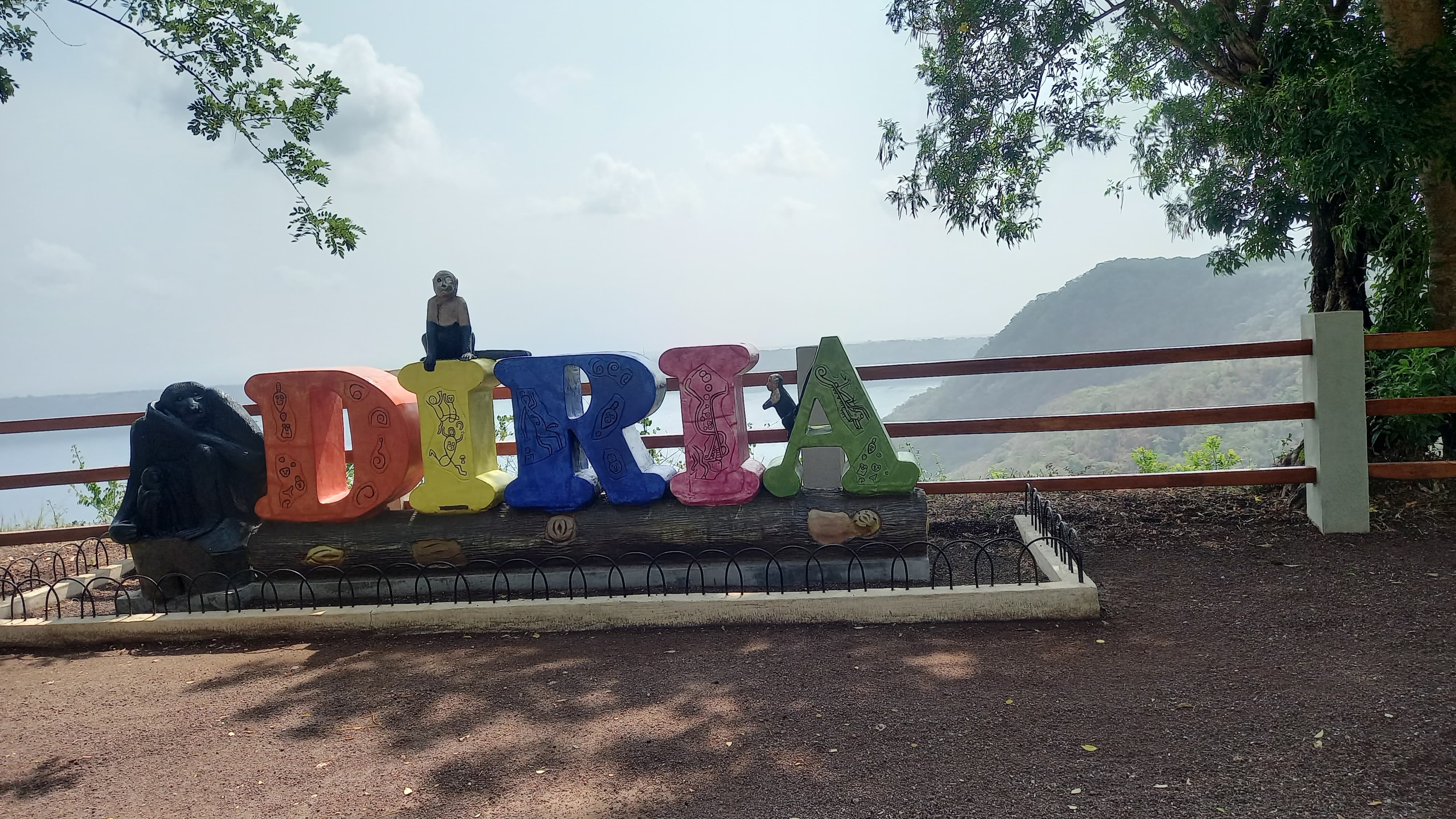 Letrero Diriá